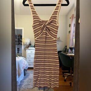Never worn Abercrombie knit knee length dress